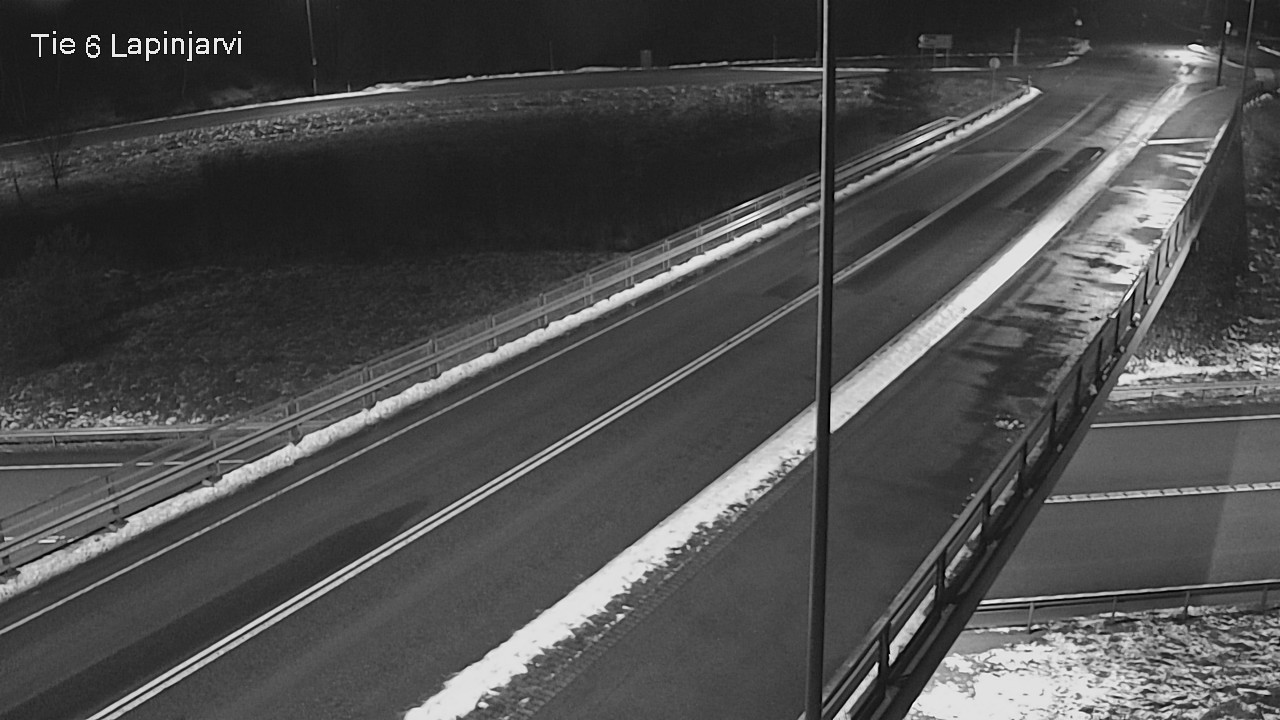 Weather Camera Image Väg 6 Lappträsk, Lapinjärvi, Uusimaa