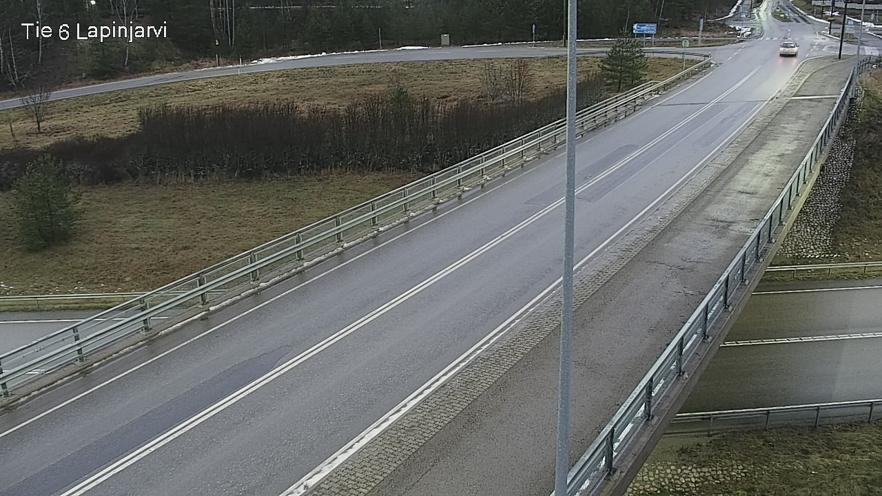 Weather Camera Image Väg 6 Lappträsk, Lapinjärvi, Uusimaa
