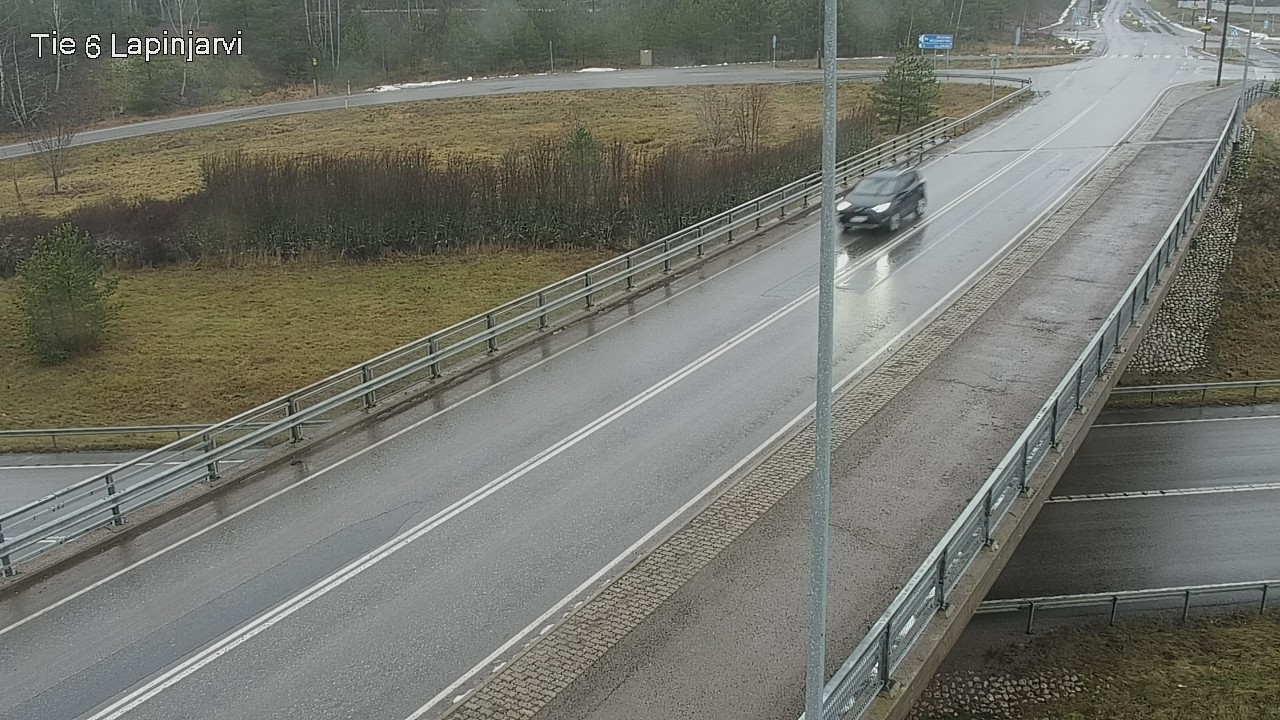 Weather Camera Image Väg 6 Lappträsk, Lapinjärvi, Uusimaa