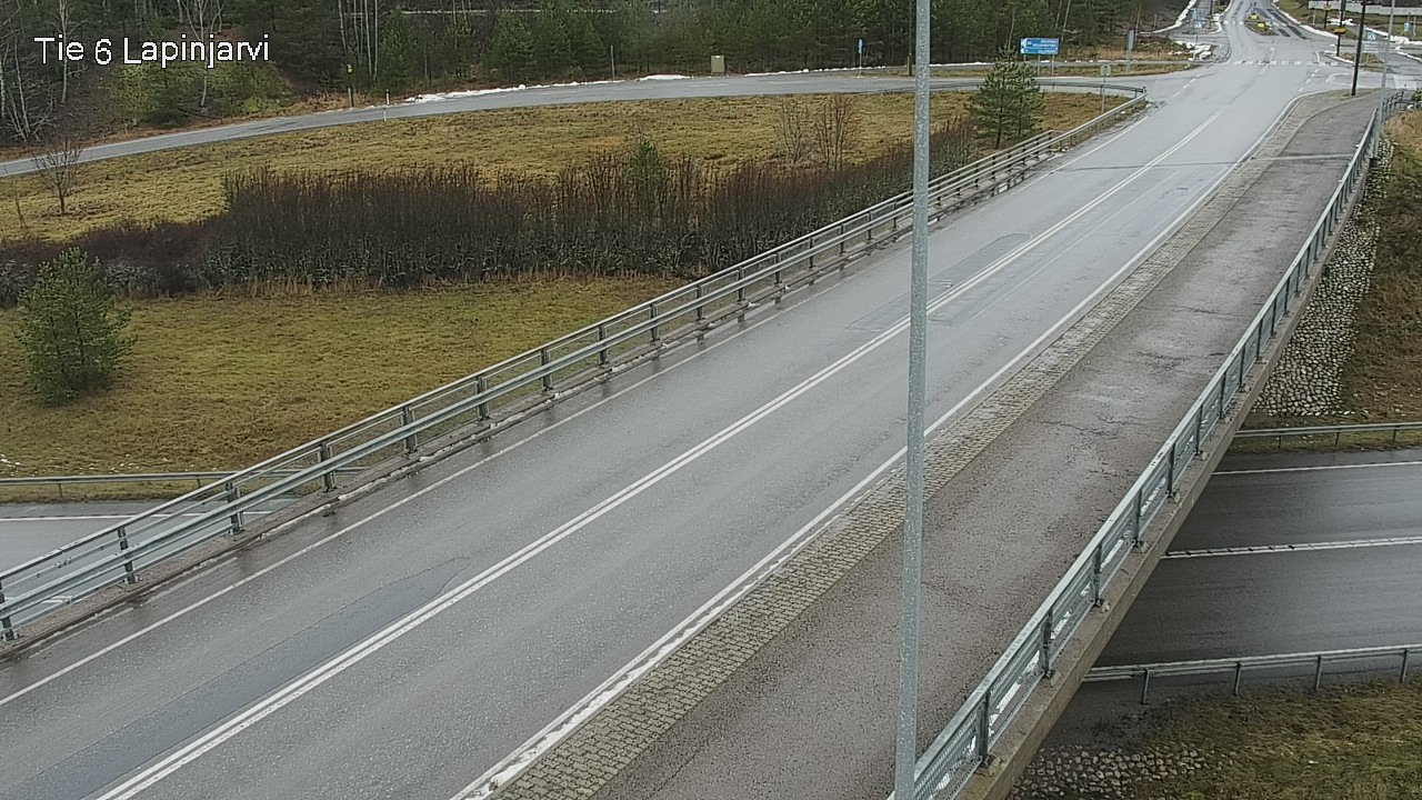 Weather Camera Image Väg 6 Lappträsk, Lapinjärvi, Uusimaa