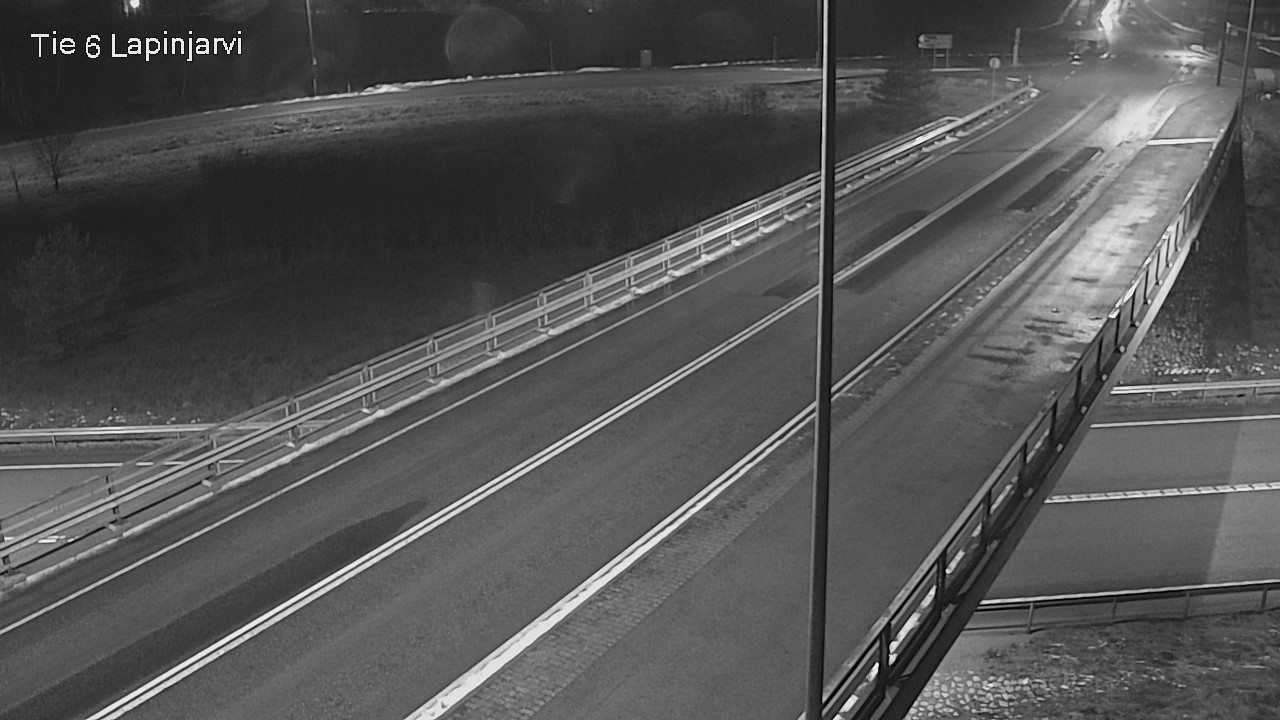 Weather Camera Image Väg 6 Lappträsk, Lapinjärvi, Uusimaa