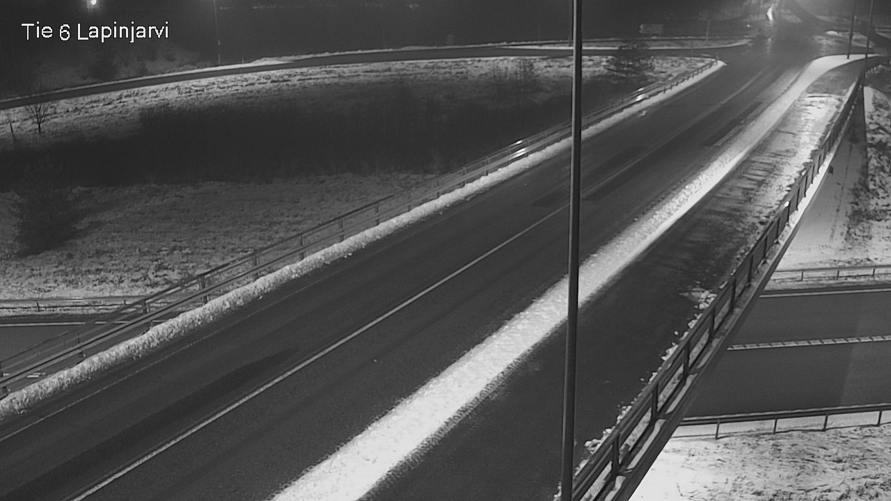 Weather Camera Image Väg 6 Lappträsk, Lapinjärvi, Uusimaa