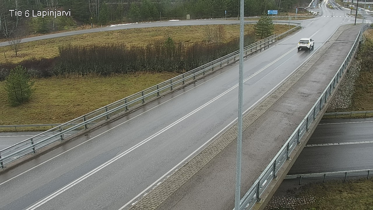 Weather Camera Image Väg 6 Lappträsk, Lapinjärvi, Uusimaa
