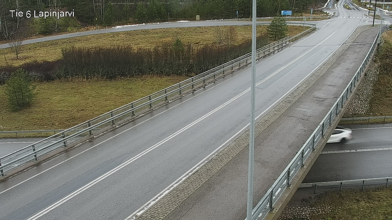 Weather Camera Image Väg 6 Lappträsk, Lapinjärvi, Uusimaa