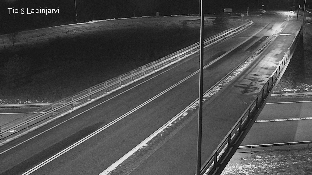 Weather Camera Image Väg 6 Lappträsk, Lapinjärvi, Uusimaa