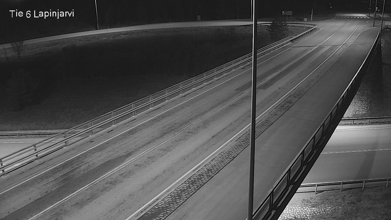 Weather Camera Image Väg 6 Lappträsk, Lapinjärvi, Uusimaa