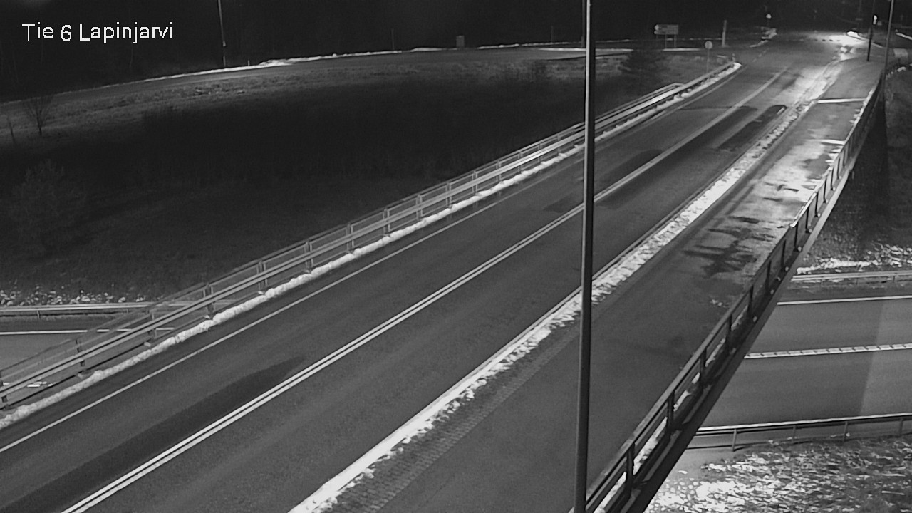 Weather Camera Image Väg 6 Lappträsk, Lapinjärvi, Uusimaa