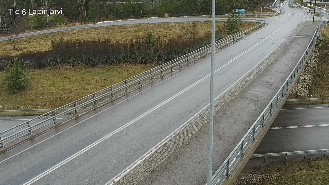 Weather Camera Image Väg 6 Lappträsk, Lapinjärvi, Uusimaa