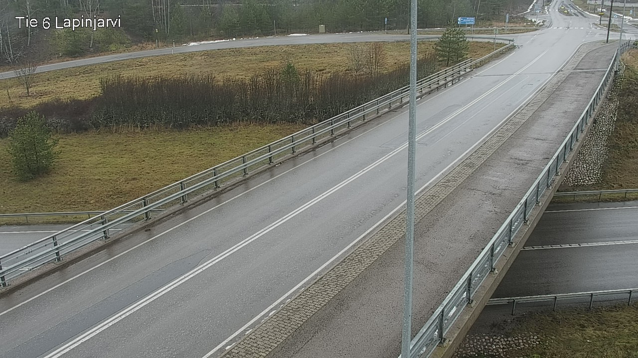 Weather Camera Image Väg 6 Lappträsk, Lapinjärvi, Uusimaa
