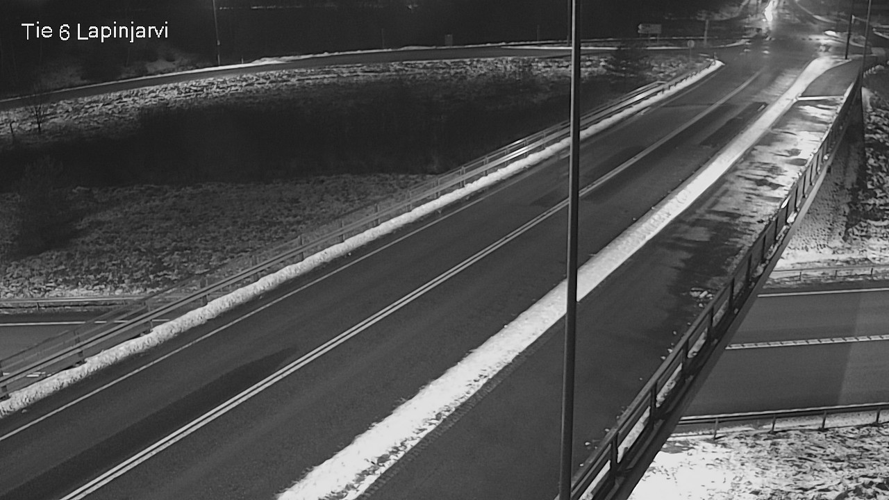 Weather Camera Image Väg 6 Lappträsk, Lapinjärvi, Uusimaa