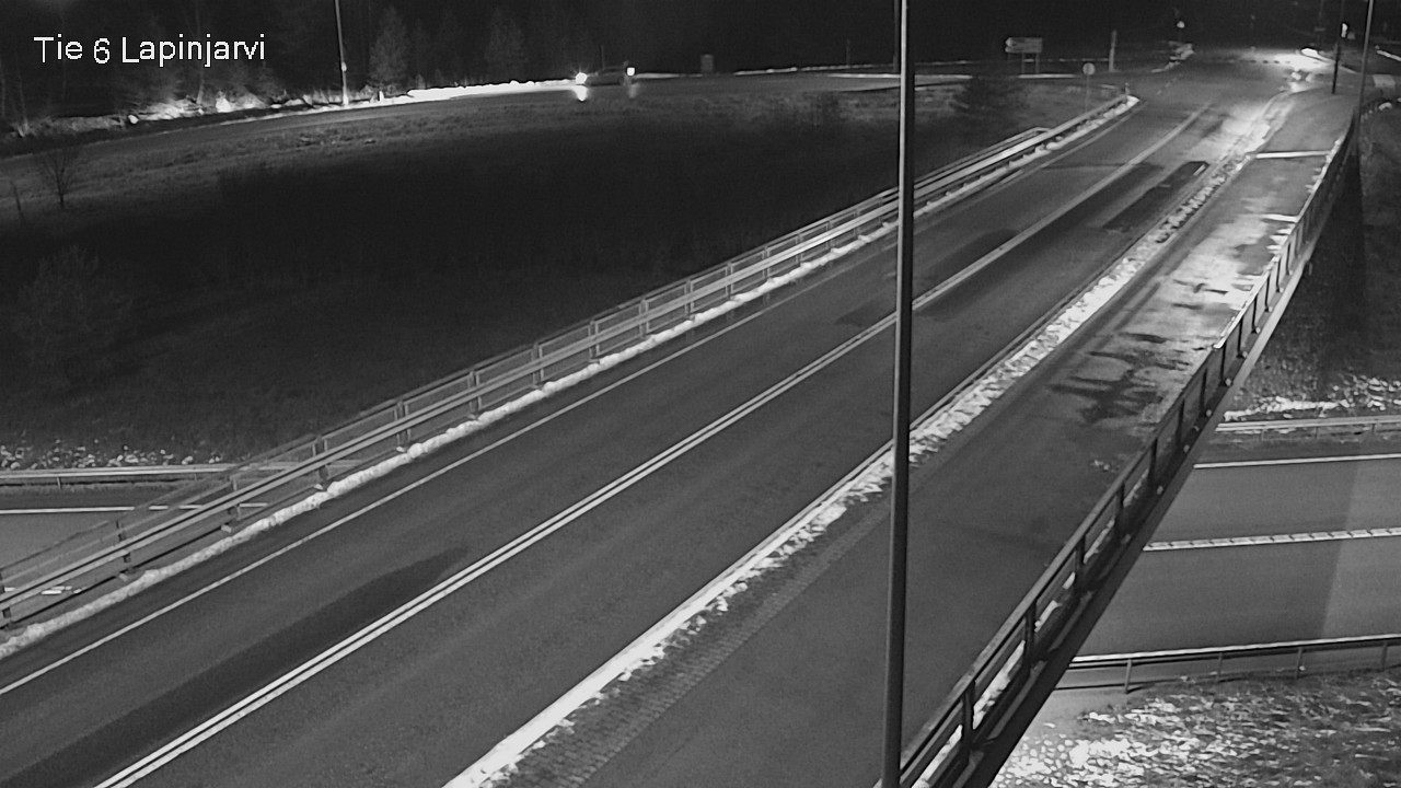 Weather Camera Image Väg 6 Lappträsk, Lapinjärvi, Uusimaa