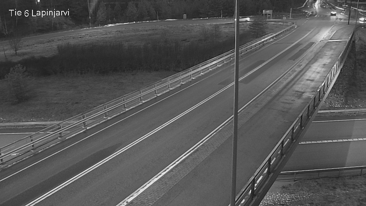 Weather Camera Image Väg 6 Lappträsk, Lapinjärvi, Uusimaa