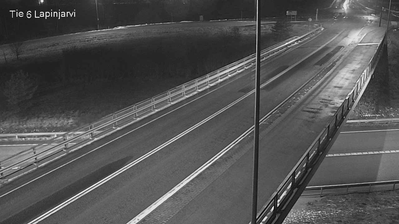 Weather Camera Image Väg 6 Lappträsk, Lapinjärvi, Uusimaa