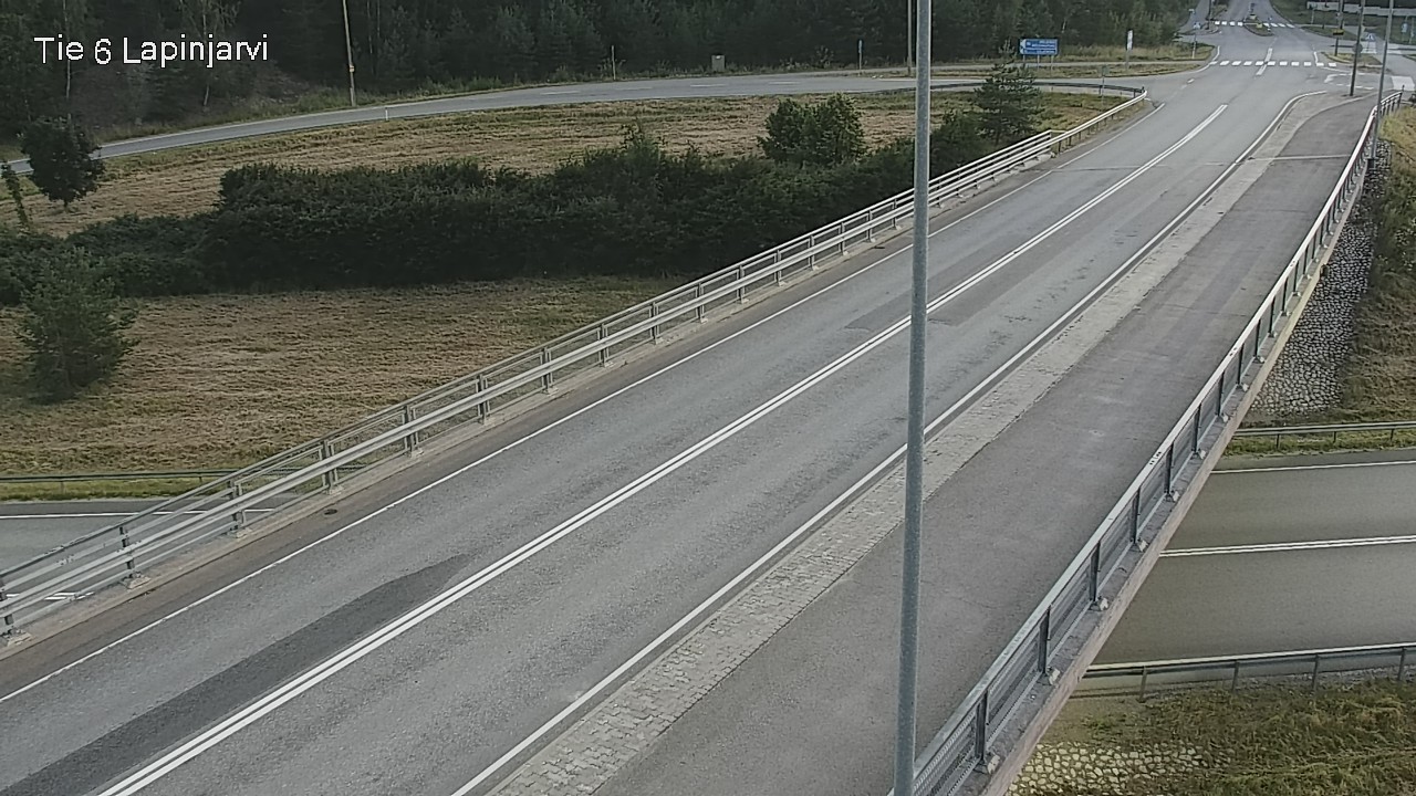 Weather Camera Image Väg 6 Lappträsk, Lapinjärvi, Uusimaa