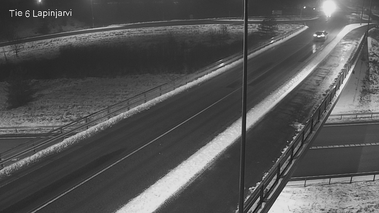 Weather Camera Image Väg 6 Lappträsk, Lapinjärvi, Uusimaa