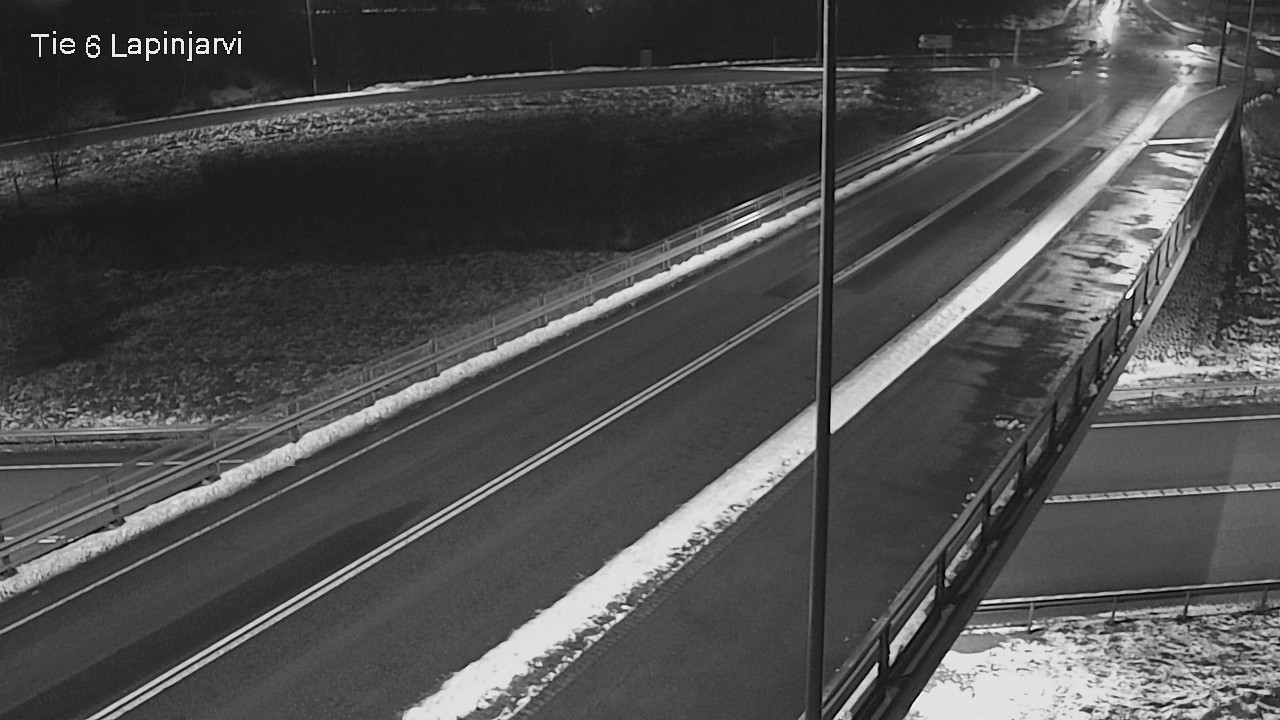 Weather Camera Image Väg 6 Lappträsk, Lapinjärvi, Uusimaa