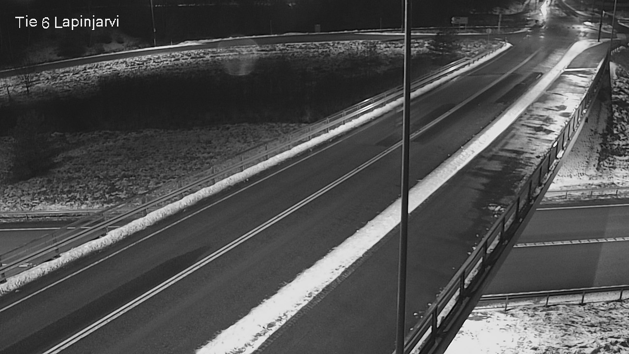 Weather Camera Image Väg 6 Lappträsk, Lapinjärvi, Uusimaa