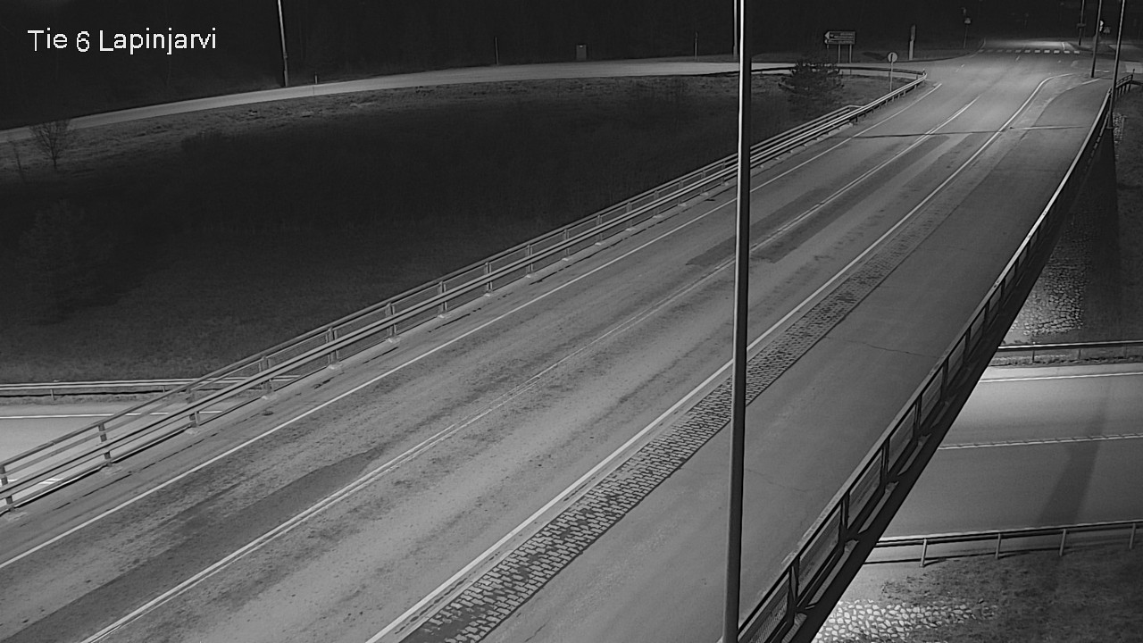 Weather Camera Image Väg 6 Lappträsk, Lapinjärvi, Uusimaa