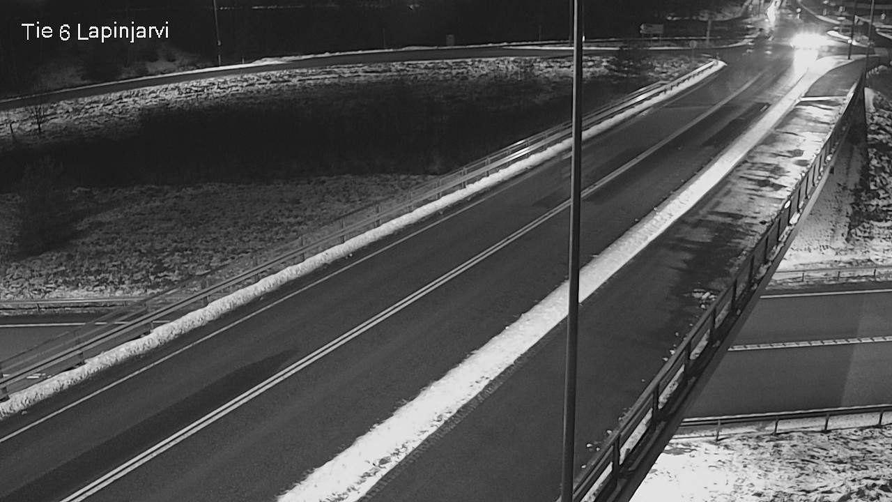 Weather Camera Image Väg 6 Lappträsk, Lapinjärvi, Uusimaa