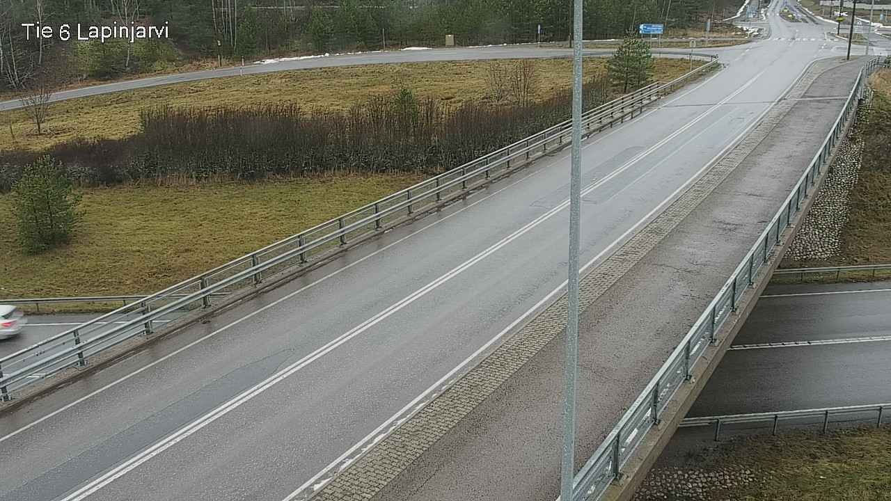 Weather Camera Image Väg 6 Lappträsk, Lapinjärvi, Uusimaa