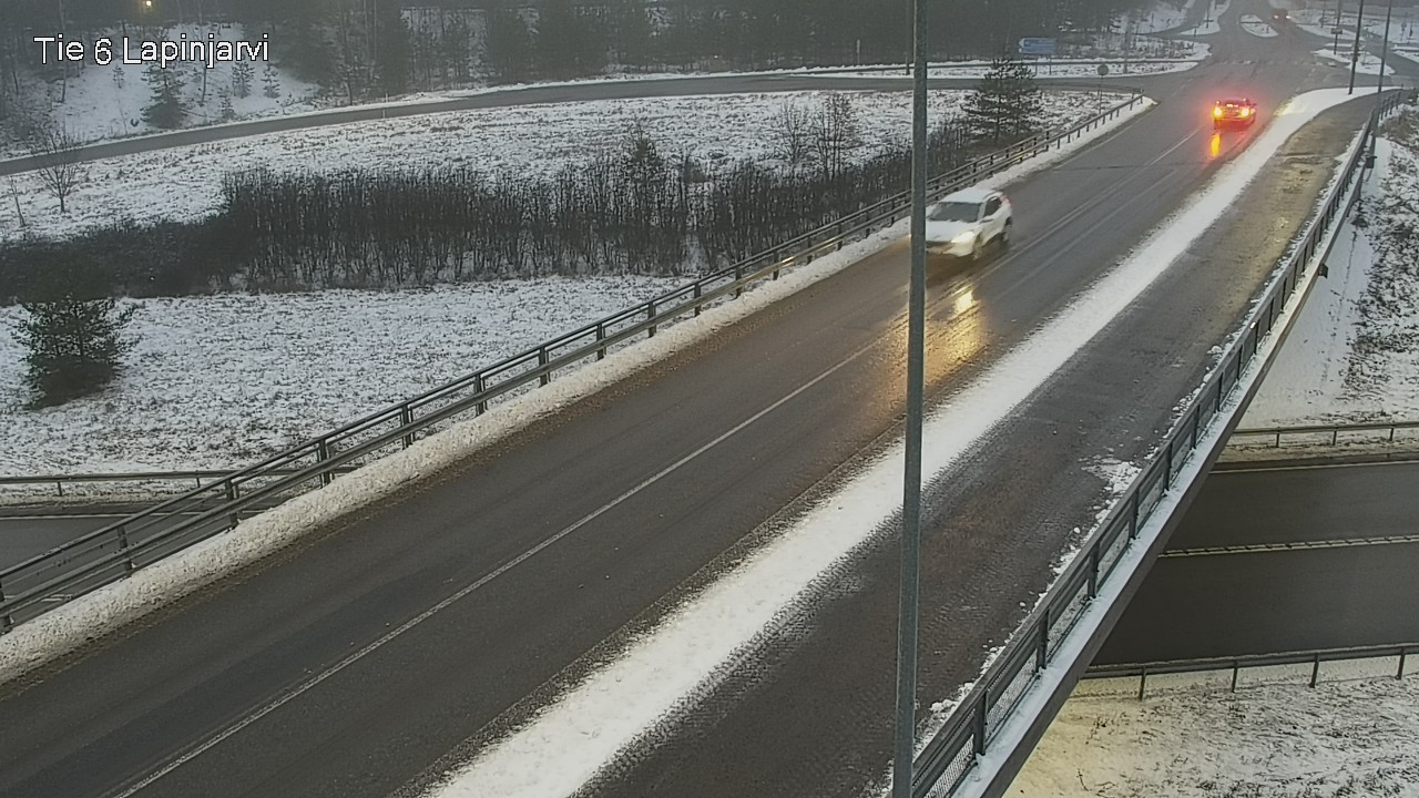 Weather Camera Image Väg 6 Lappträsk, Lapinjärvi, Uusimaa