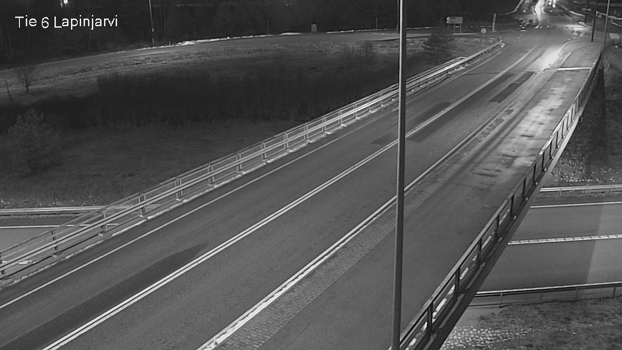 Weather Camera Image Väg 6 Lappträsk, Lapinjärvi, Uusimaa