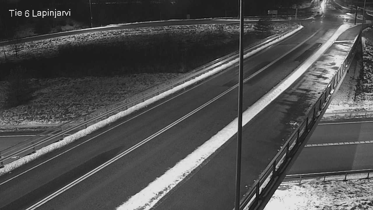 Weather Camera Image Väg 6 Lappträsk, Lapinjärvi, Uusimaa