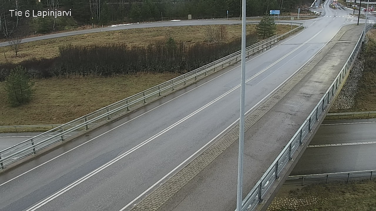 Weather Camera Image Väg 6 Lappträsk, Lapinjärvi, Uusimaa