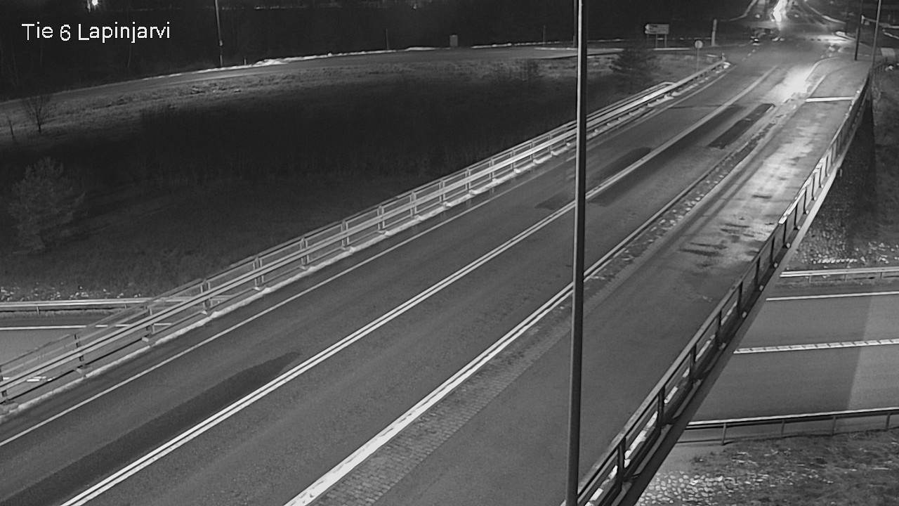 Weather Camera Image Väg 6 Lappträsk, Lapinjärvi, Uusimaa