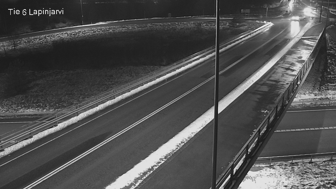 Weather Camera Image Väg 6 Lappträsk, Lapinjärvi, Uusimaa