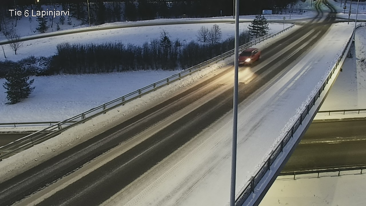 Weather Camera Image Road 6 Lapinjärvi, Lapinjärvi, Uusimaa