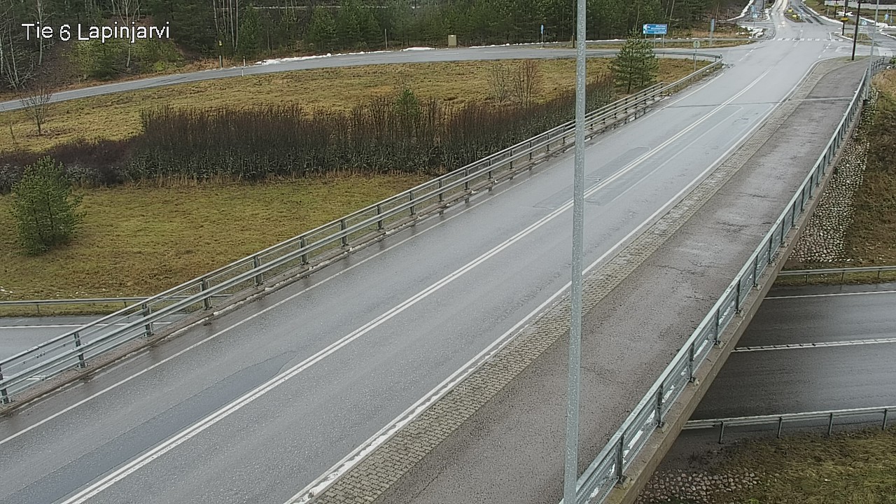 Weather Camera Image Väg 6 Lappträsk, Lapinjärvi, Uusimaa