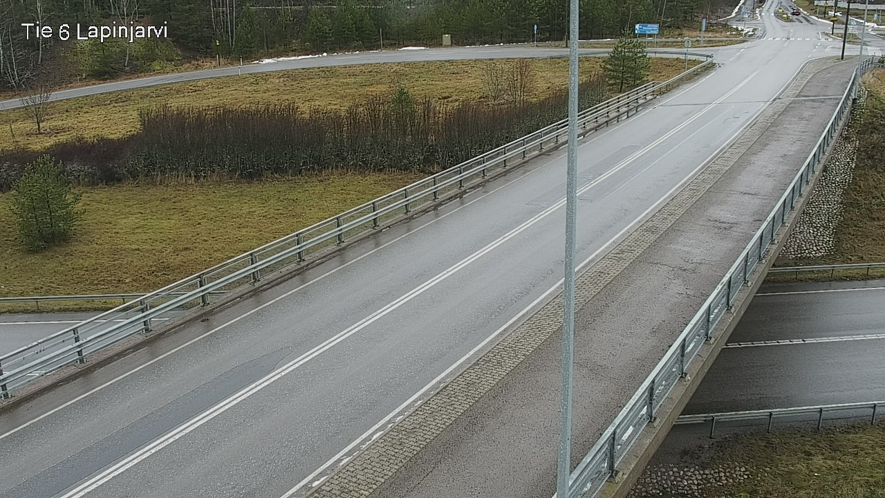 Weather Camera Image Väg 6 Lappträsk, Lapinjärvi, Uusimaa