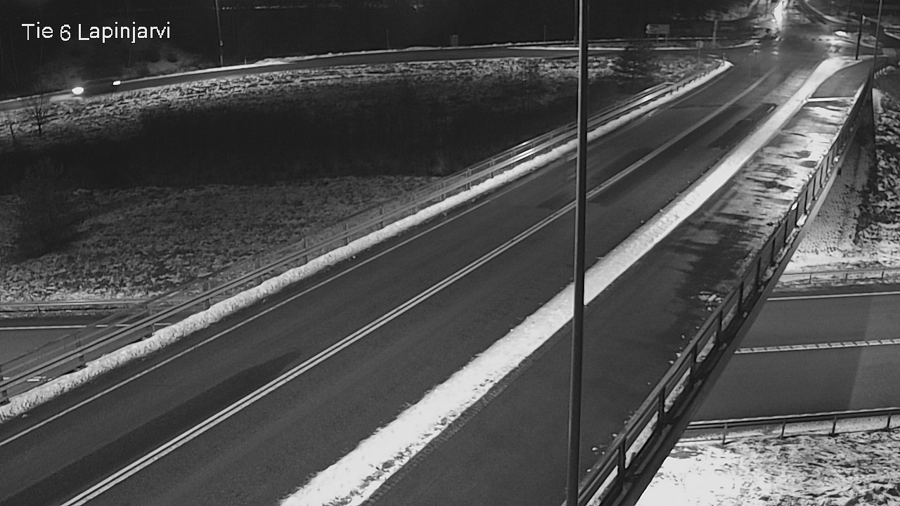 Weather Camera Image Väg 6 Lappträsk, Lapinjärvi, Uusimaa