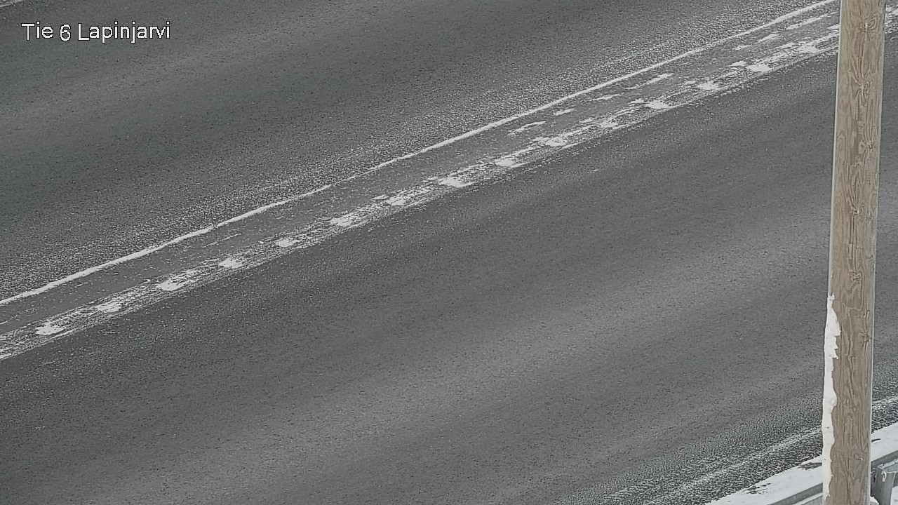 Weather Camera Image Väg 6 Lappträsk, Lapinjärvi, Uusimaa
