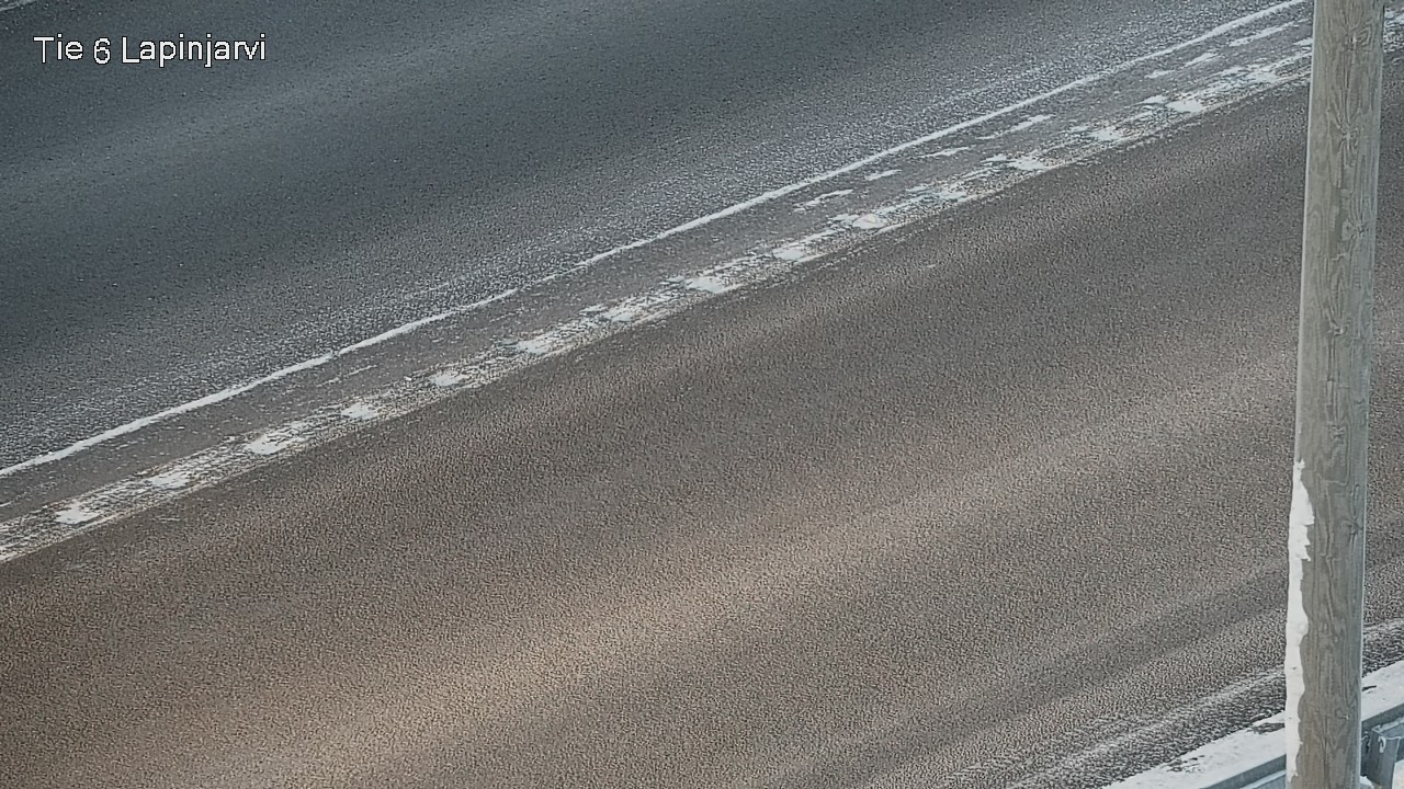 Weather Camera Image Väg 6 Lappträsk, Lapinjärvi, Uusimaa