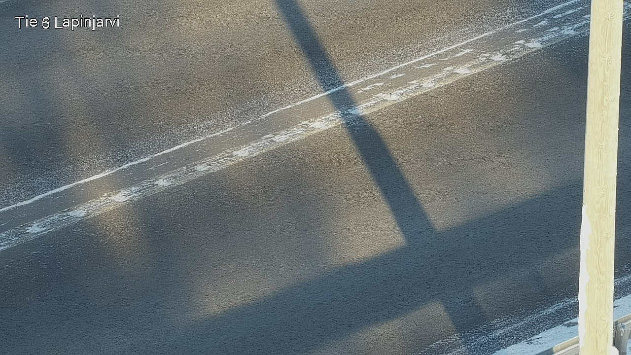 Weather Camera Image Väg 6 Lappträsk, Lapinjärvi, Uusimaa