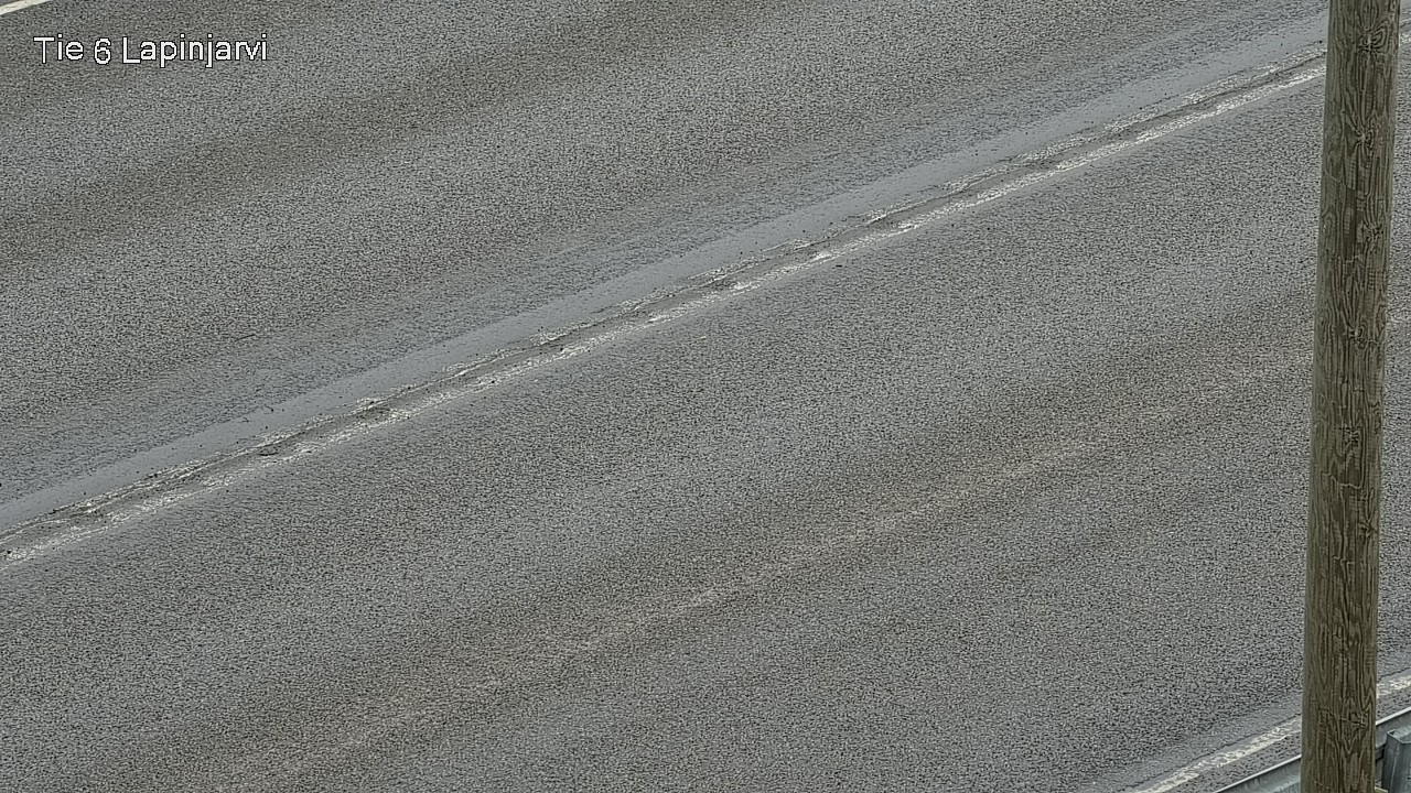 Weather Camera Image Väg 6 Lappträsk, Lapinjärvi, Uusimaa