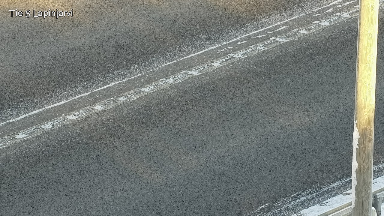 Weather Camera Image Väg 6 Lappträsk, Lapinjärvi, Uusimaa