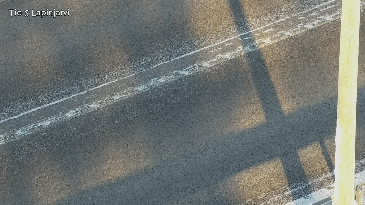 Weather Camera Image Väg 6 Lappträsk, Lapinjärvi, Uusimaa