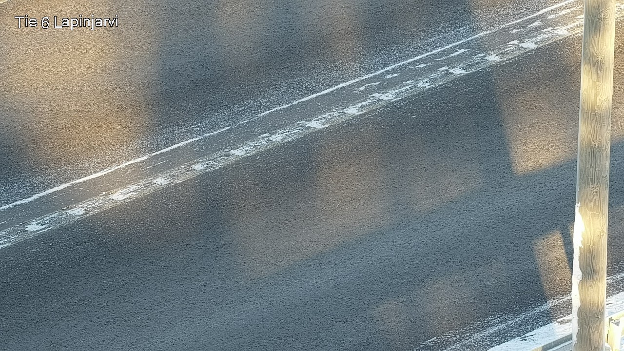 Weather Camera Image Väg 6 Lappträsk, Lapinjärvi, Uusimaa