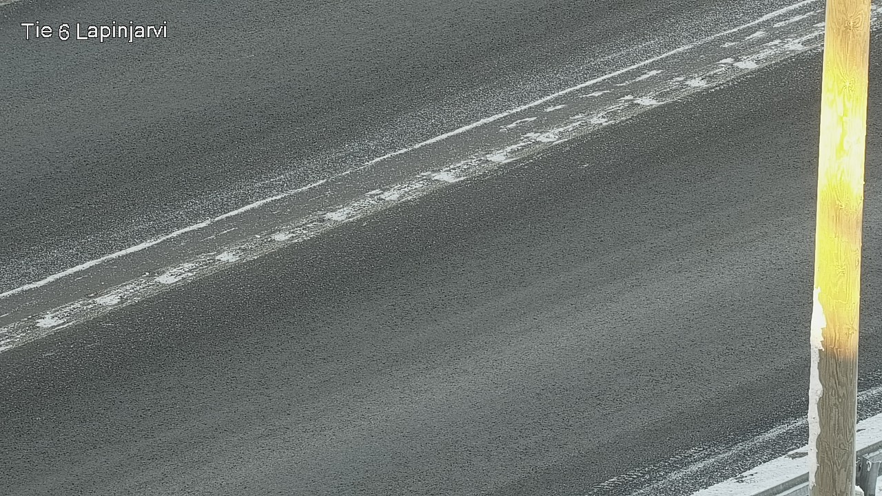 Weather Camera Image Väg 6 Lappträsk, Lapinjärvi, Uusimaa