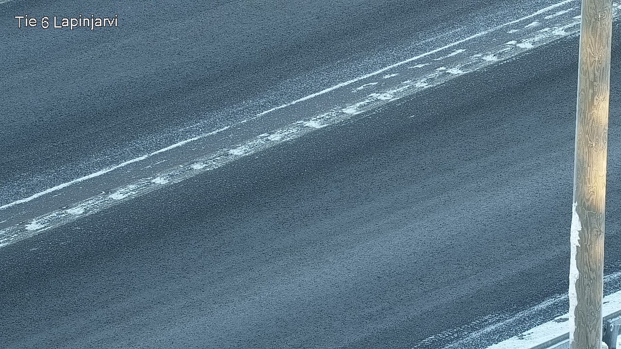 Weather Camera Image Väg 6 Lappträsk, Lapinjärvi, Uusimaa