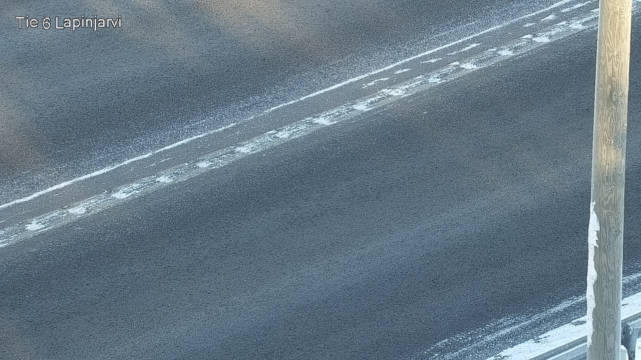 Weather Camera Image Väg 6 Lappträsk, Lapinjärvi, Uusimaa