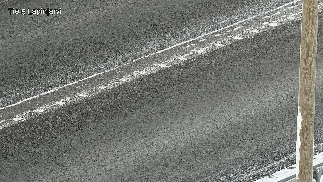 Weather Camera Image Väg 6 Lappträsk, Lapinjärvi, Uusimaa