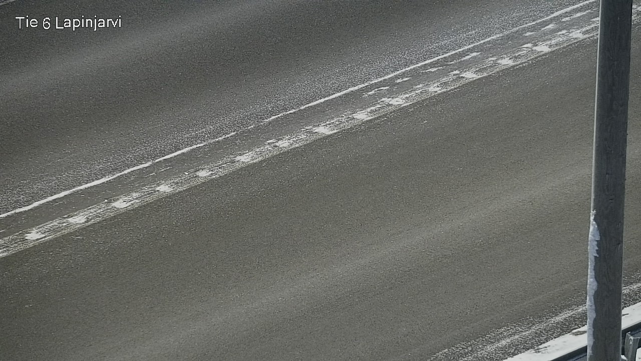Weather Camera Image Väg 6 Lappträsk, Lapinjärvi, Uusimaa
