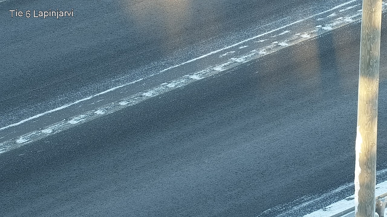 Weather Camera Image Väg 6 Lappträsk, Lapinjärvi, Uusimaa