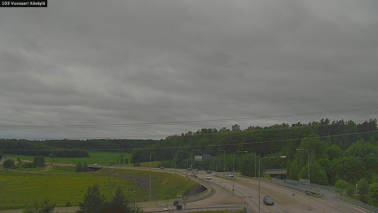 Weather Camera Image Väg 170 Helsingfors Nordsjö, Österleden, Helsinki, Uusimaa