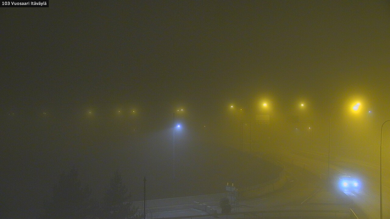 Weather Camera Image Road 170 Helsinki Vuosaari, Itäväylä, Helsinki, Uusimaa