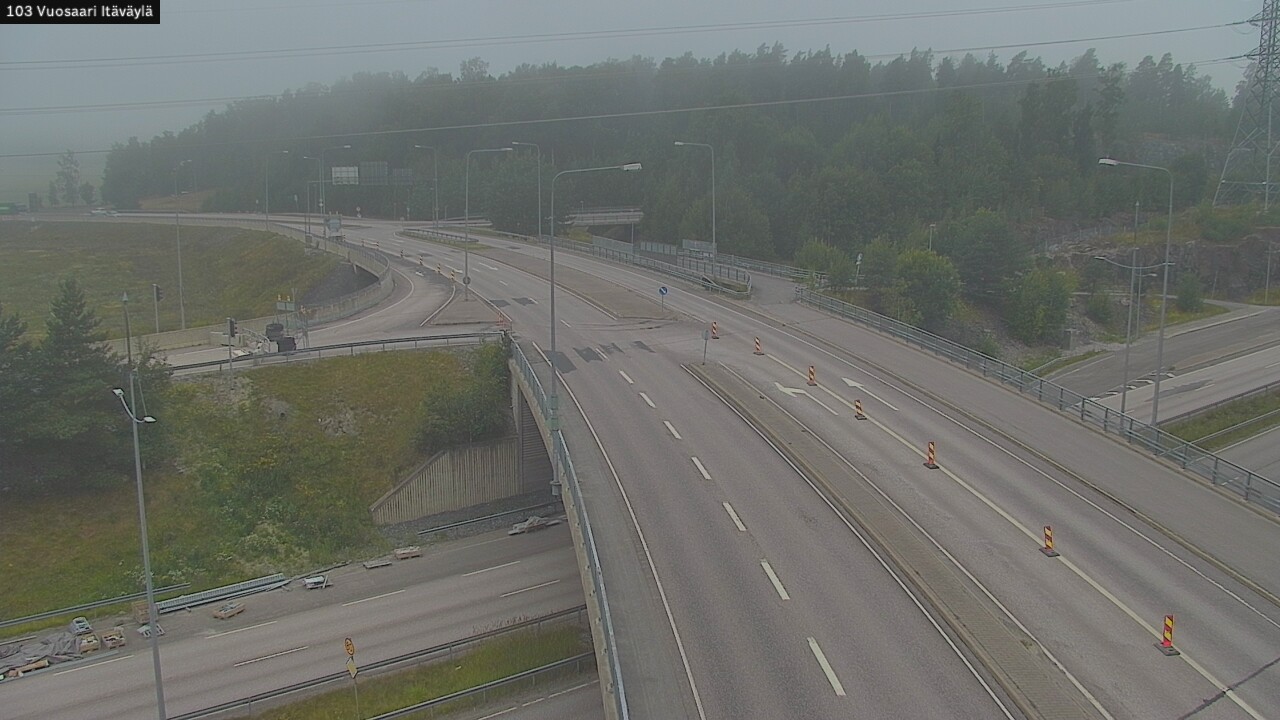 Weather Camera Image Väg 170 Helsingfors Nordsjö, Österleden, Helsinki, Uusimaa